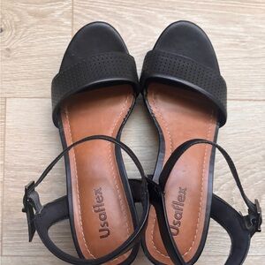 Black Women's COMFORT Sandals USAFLEX